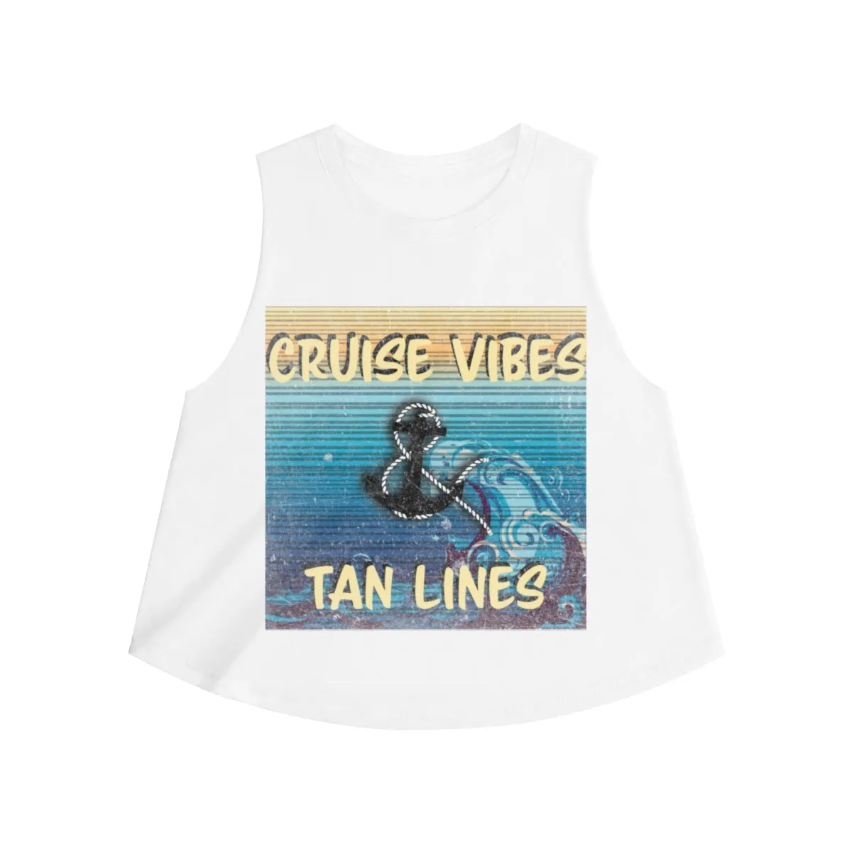 Cruise Vibes and Tan Lines Vaycay Crop Top