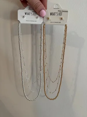 Dainty & Beaded Necklace