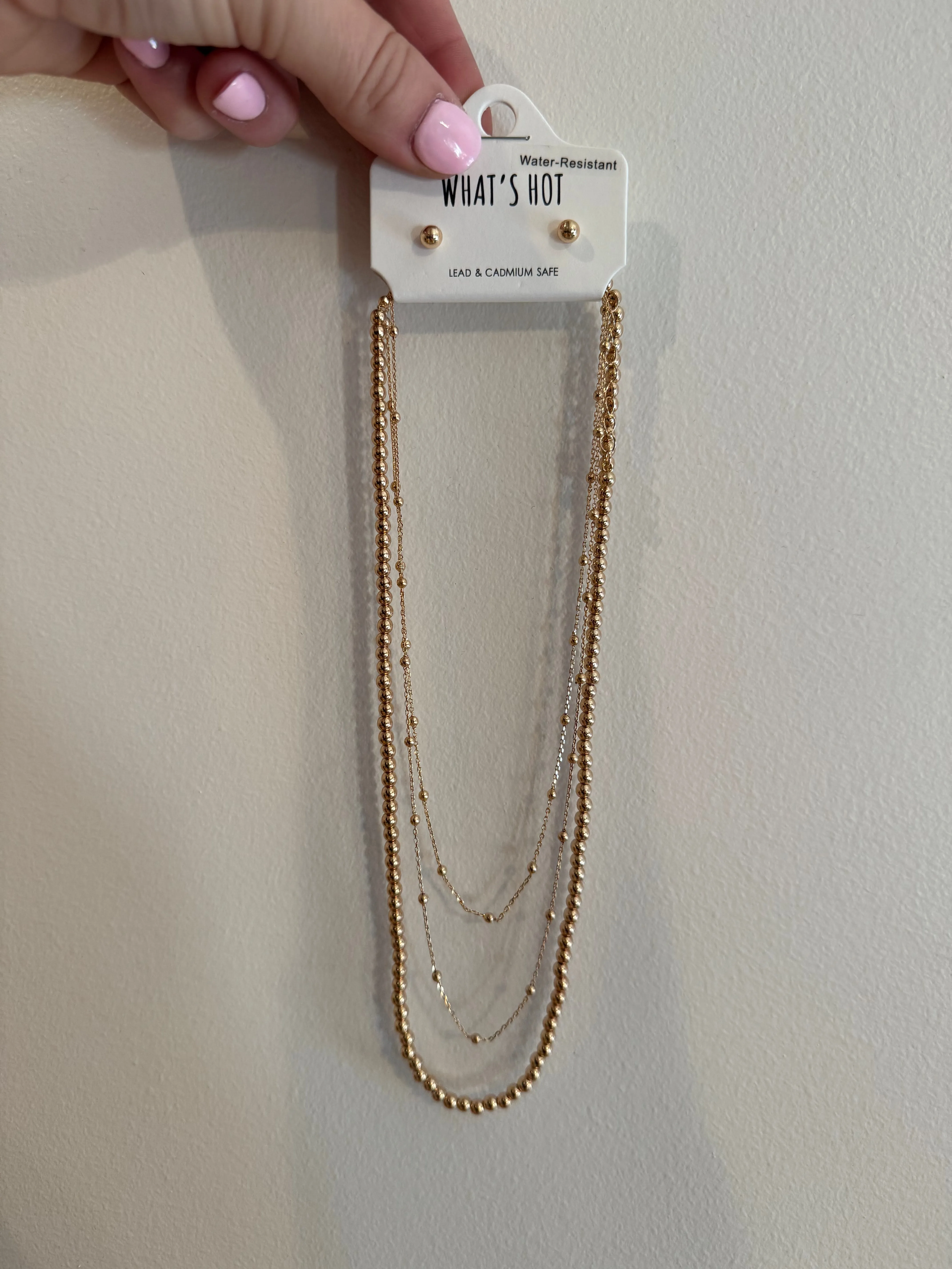 Dainty & Beaded Necklace
