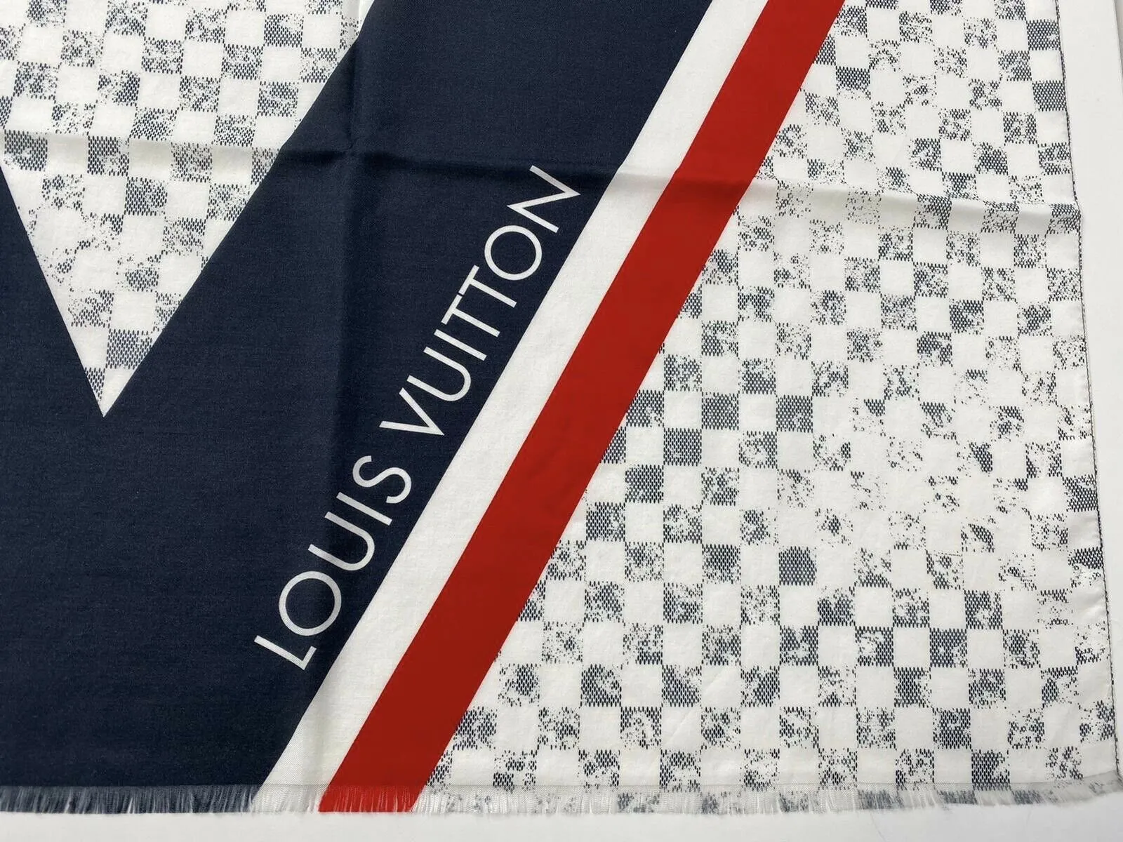 Damier Latitude Scarf