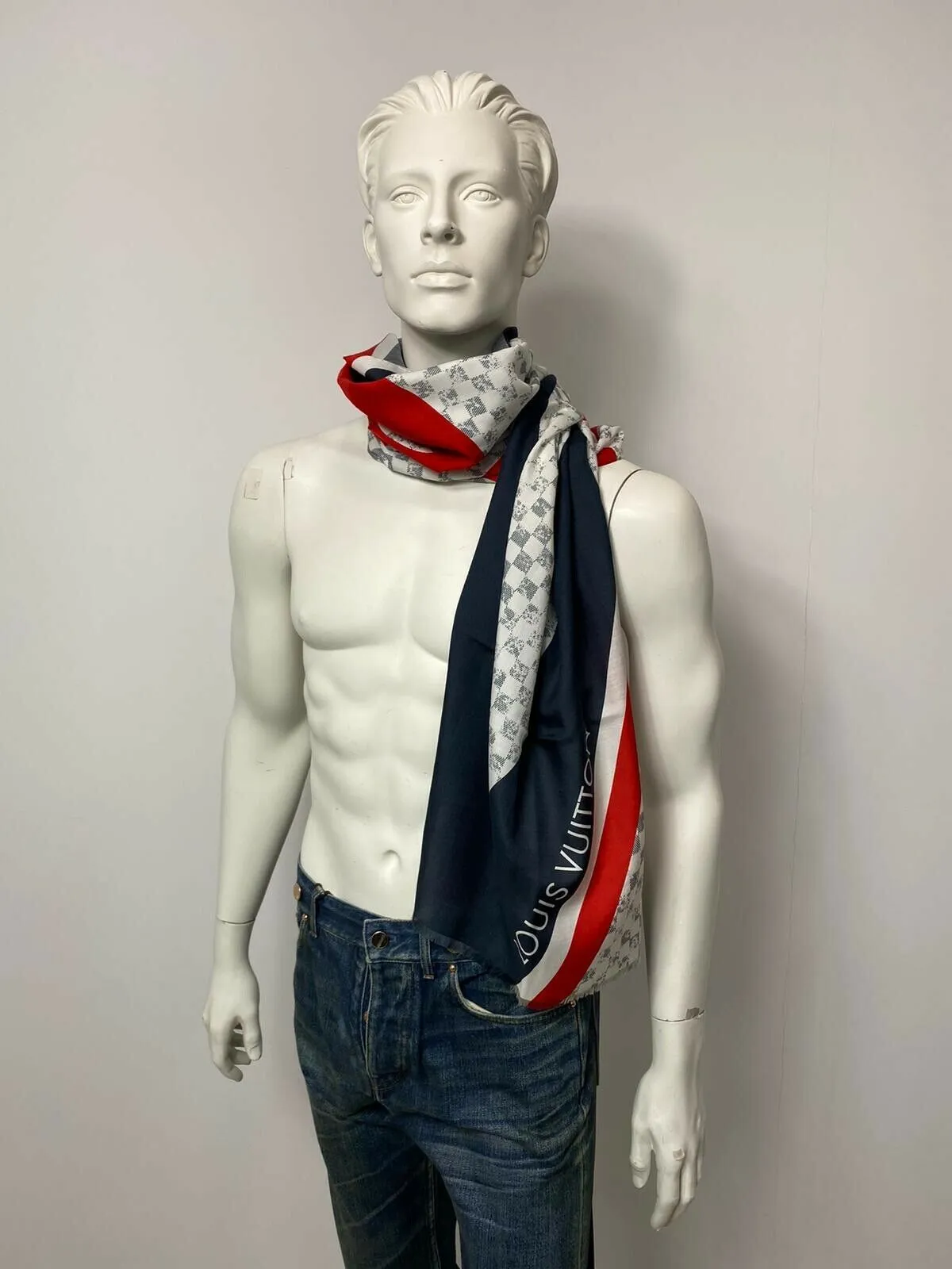 Damier Latitude Scarf