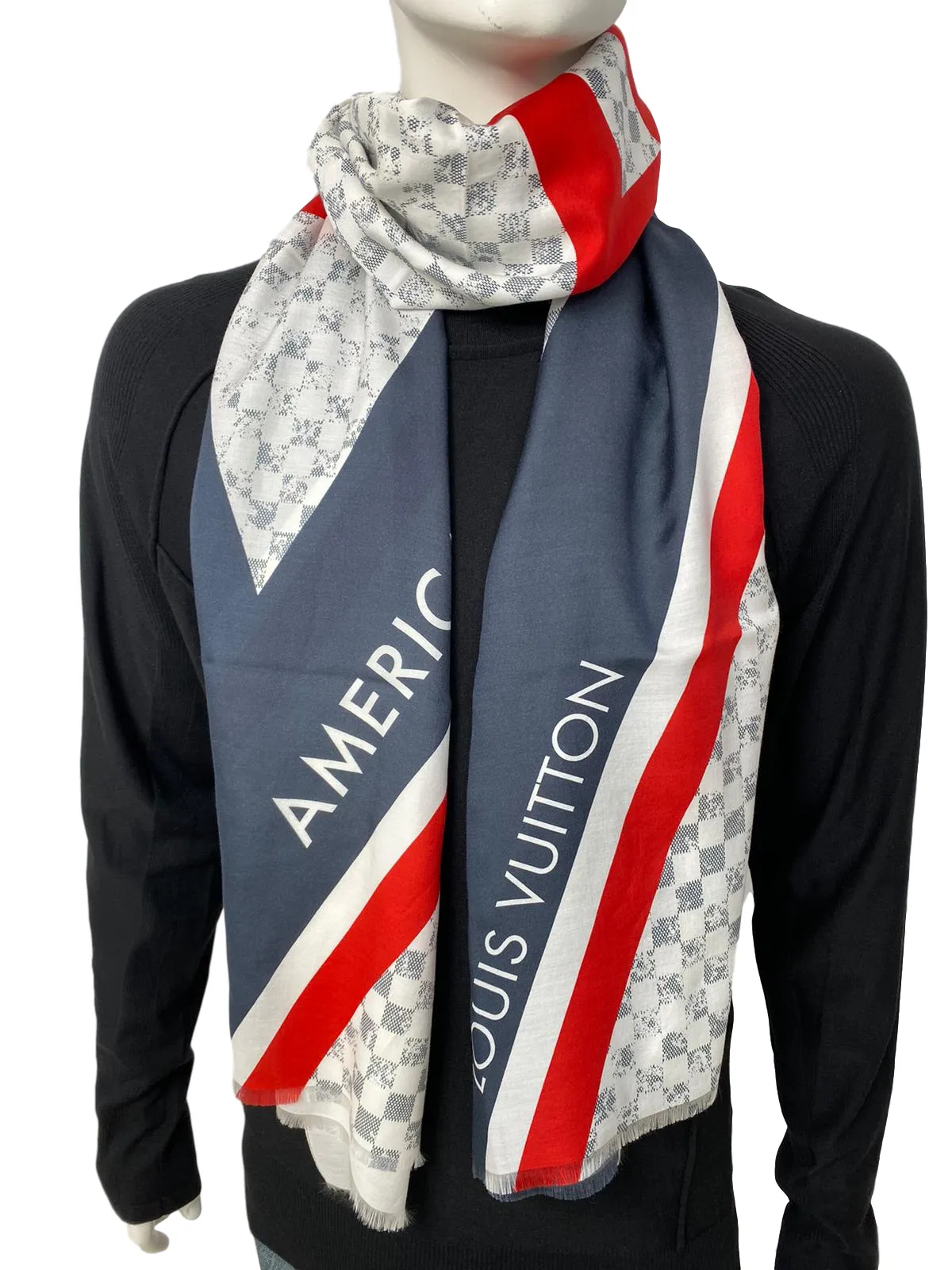 Damier Latitude Scarf