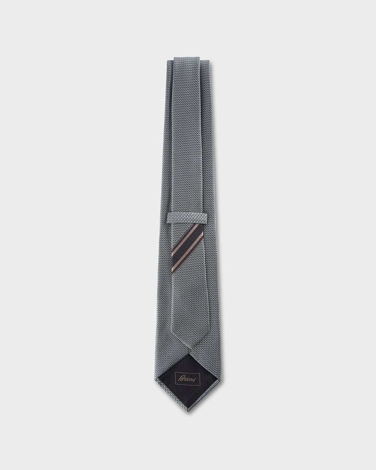 Deep Sage Jacquard Silk Tie