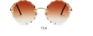 DENISA Vintage Round Sunglasses