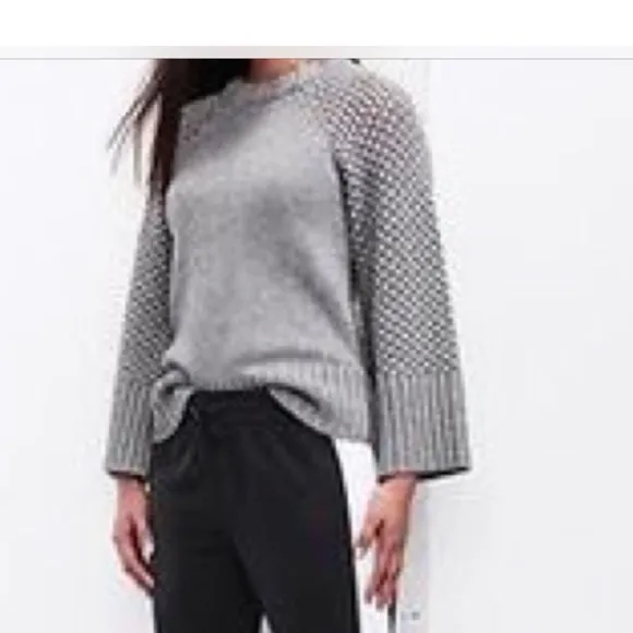 Derek Lam IOC Athleta Village Wool Cashmere Chunky Sweater Women’s Size M