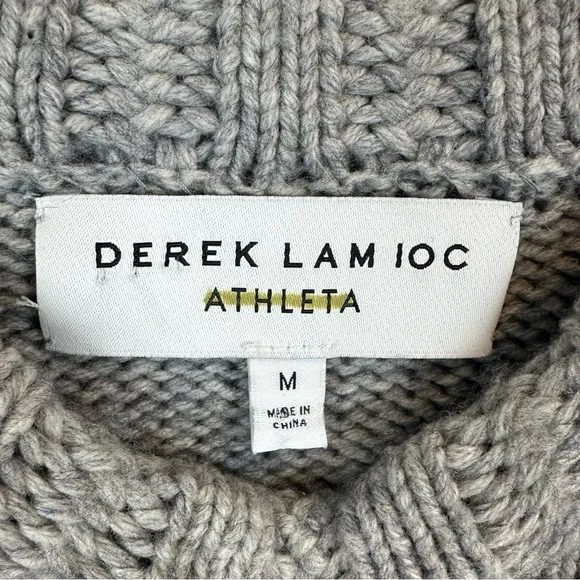 Derek Lam IOC Athleta Village Wool Cashmere Chunky Sweater Women’s Size M