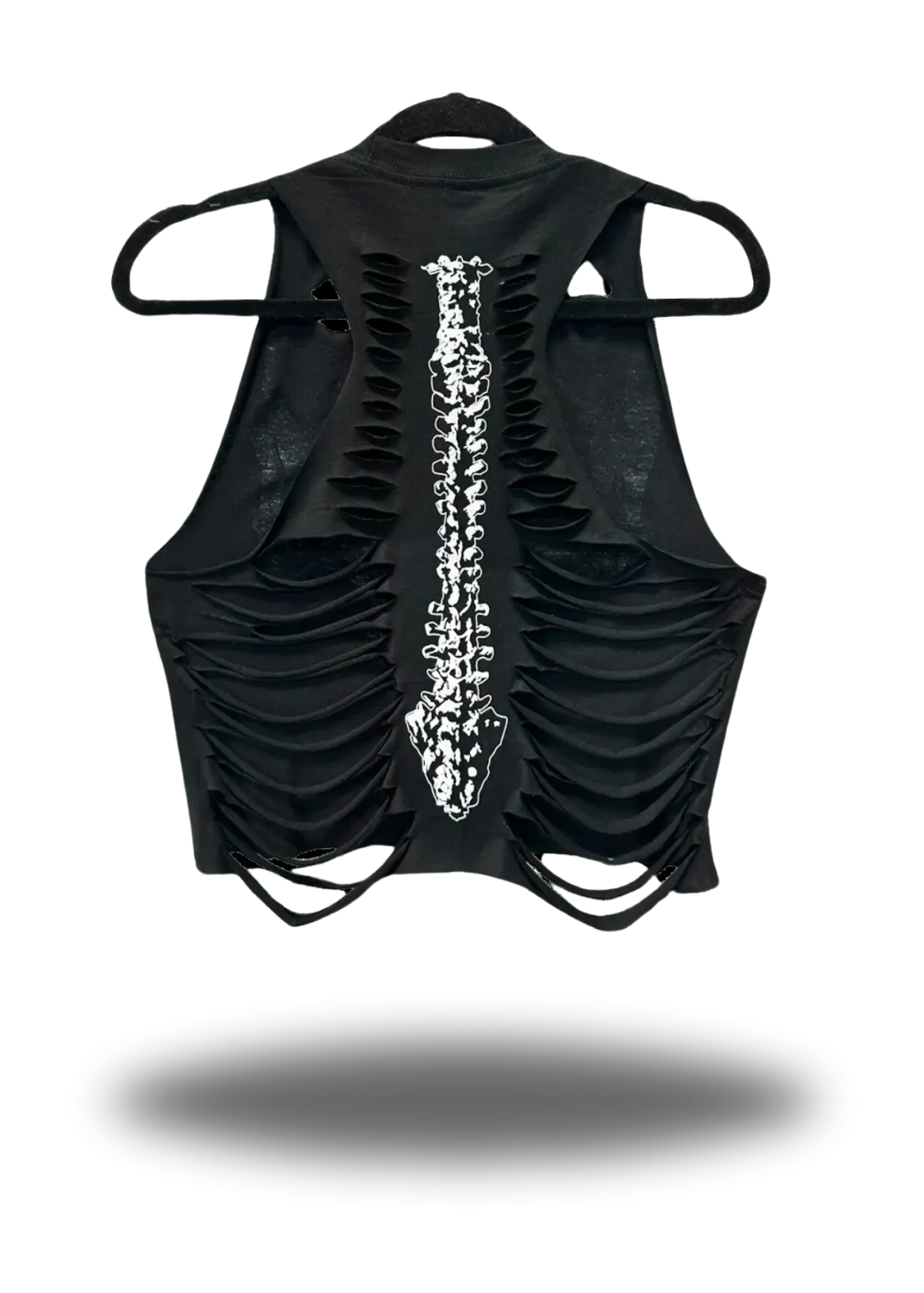 DESTRUCTION  CROP TANK TOP