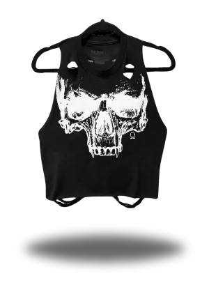 DESTRUCTION  CROP TANK TOP