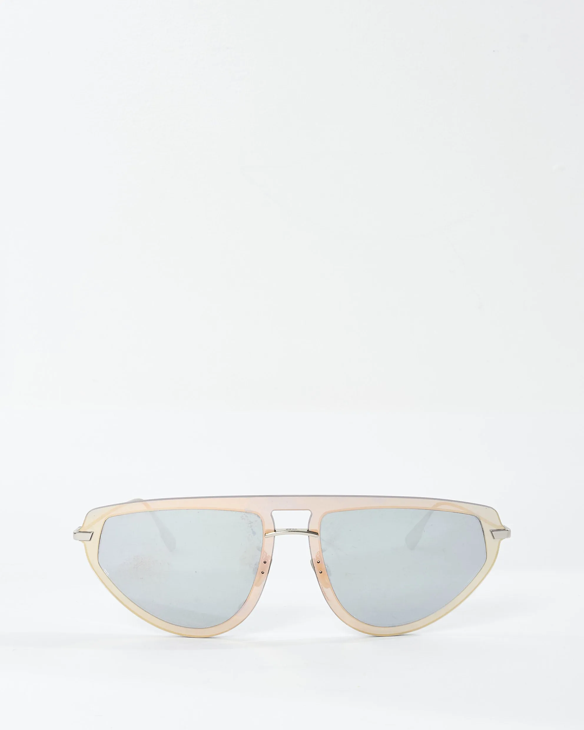 Dior Silver & Gold Mirror Aviator HS3 Sunglasses