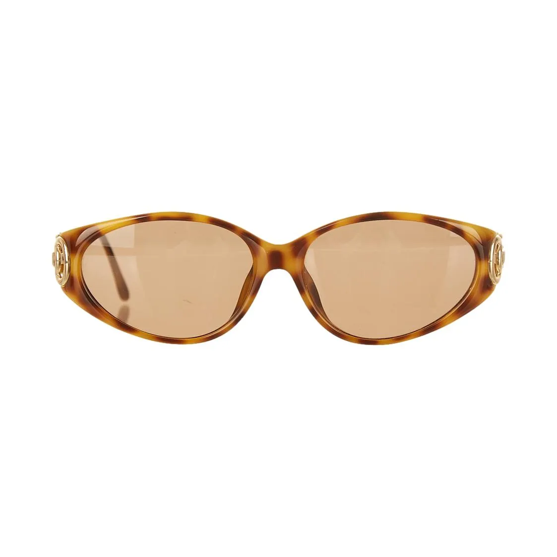 Dior Tortoise Logo Sunglasses