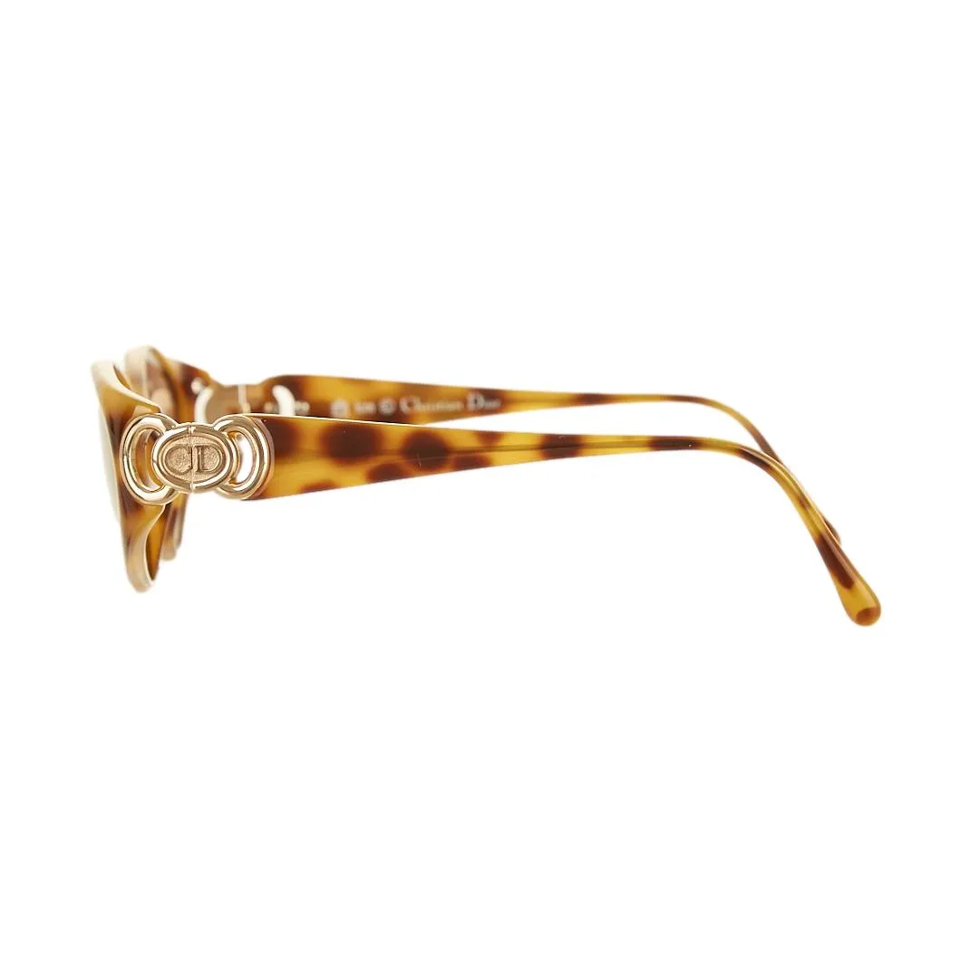 Dior Tortoise Logo Sunglasses