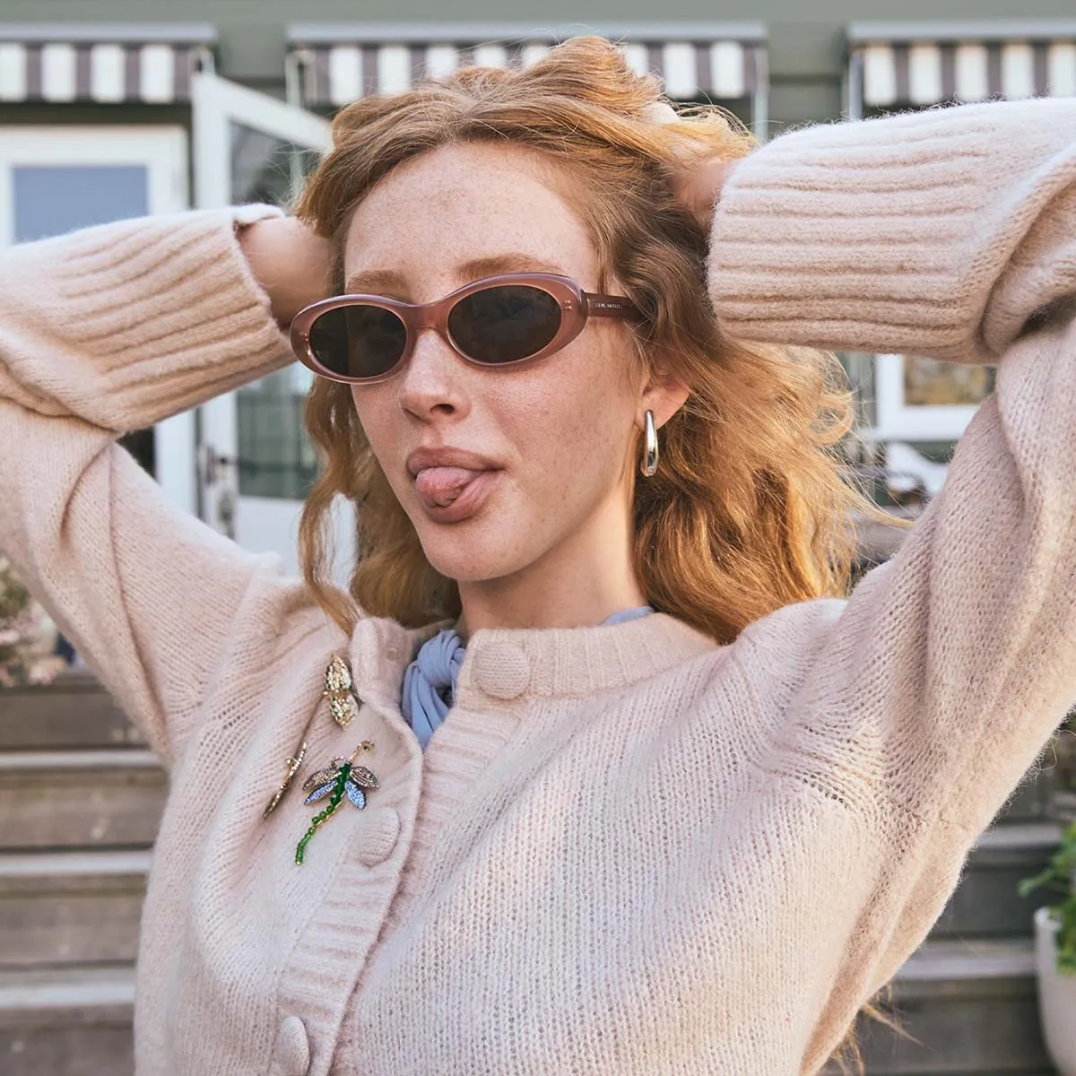 Dopamine Sunglasses - Rose