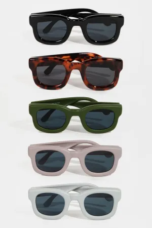 Double Trouble Square/Round Sunglasses (Assorted)
