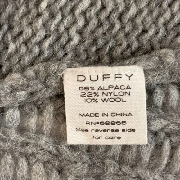 DUFFY Alpaca Wool Blend Sweater
