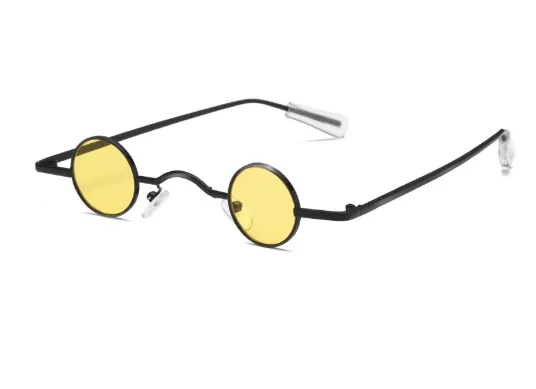 Eclipse Noir Round Sunglasses