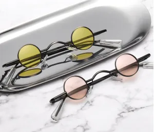 Eclipse Noir Round Sunglasses