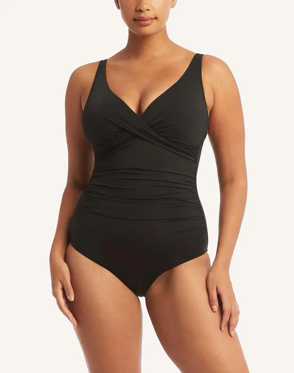 Essentials Cross Front Multifit One Piece
