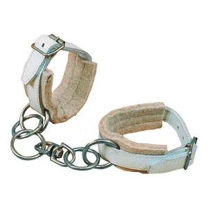 Eureka Chrome Leather Hobbles with Chains