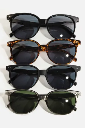 Everywhere I Go Wayfarer Sunglasses (Assorted)