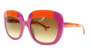 Face A Face Sunglasses Frame BOCCA Lova 1 4026 Acetate Fuschia Orange Italy Made