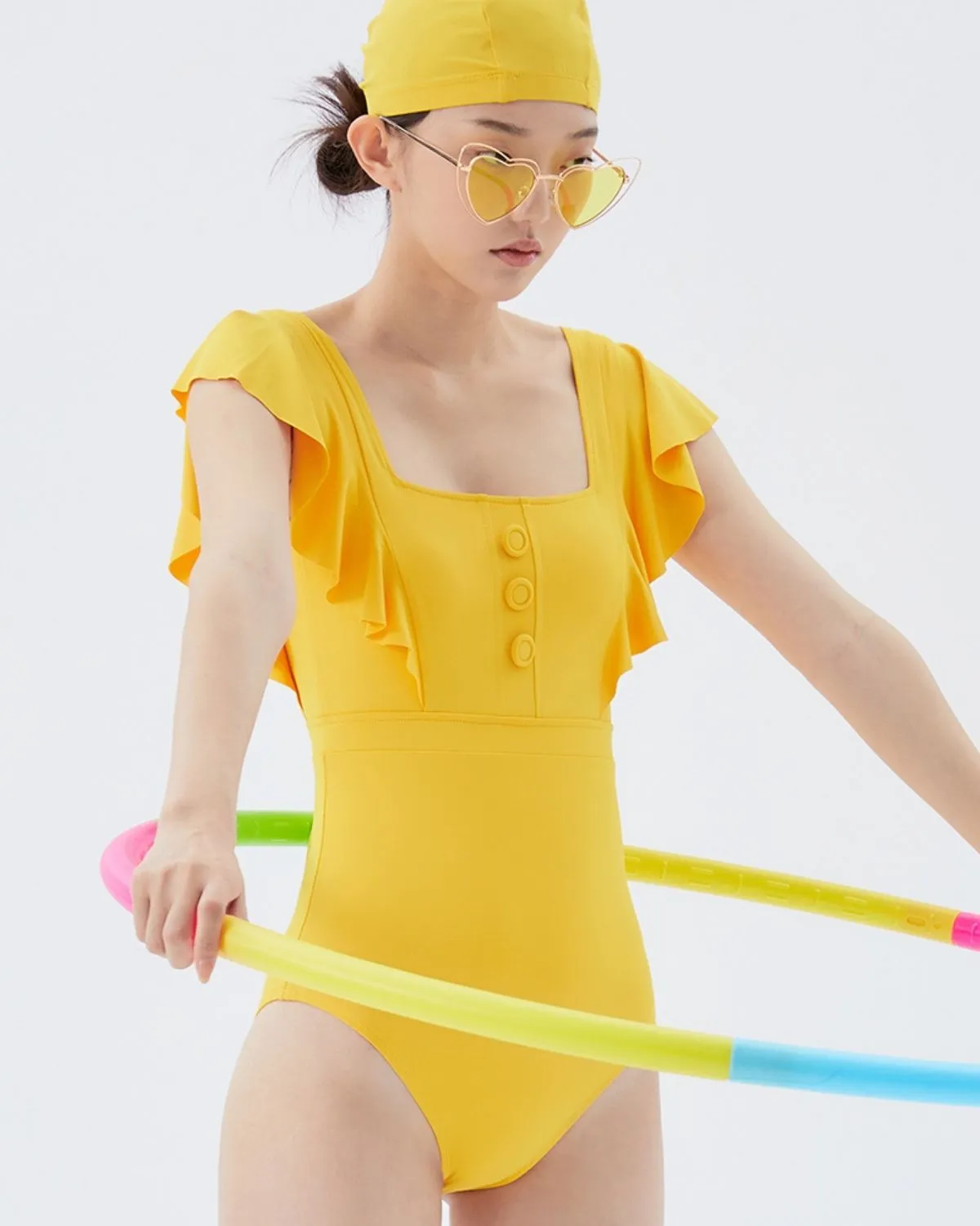 Fairy Moment Yellow Swimsuit