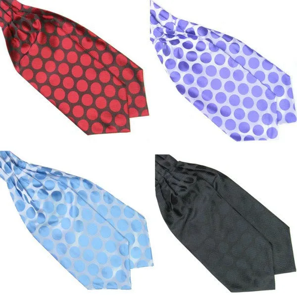 Fashion Men Korean Faux Silk Cravat Printed New Style Polyester Casual Ties Hot Wholesale NW