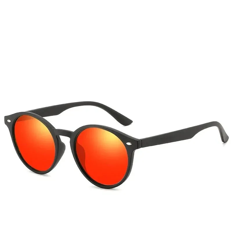 Fashion Round Polarized Sunglasses for Men and Women