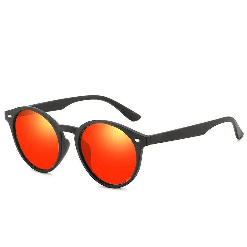 Fashion Round Polarized Sunglasses for Men and Women
