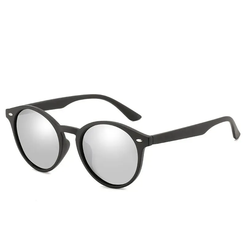 Fashion Round Polarized Sunglasses for Men and Women