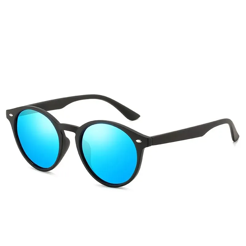 Fashion Round Polarized Sunglasses for Men and Women