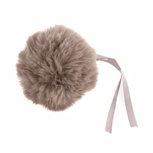 Faux Fur Pom Pom - Large 12cm - Mink