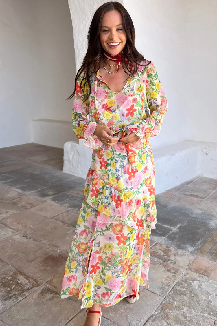 Floral Garden Maxi Dress