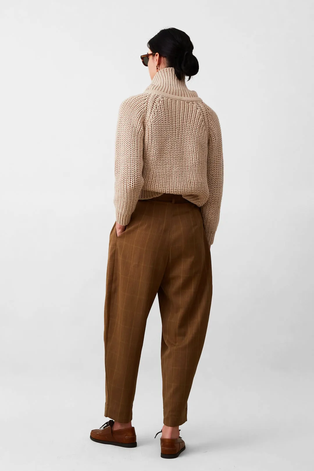 Freda Cardigan in Ecru