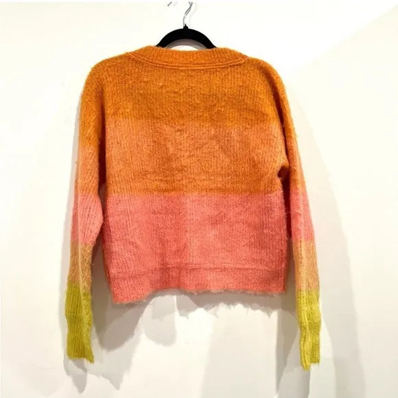 Free People Autumn Sky Stripe Sweater