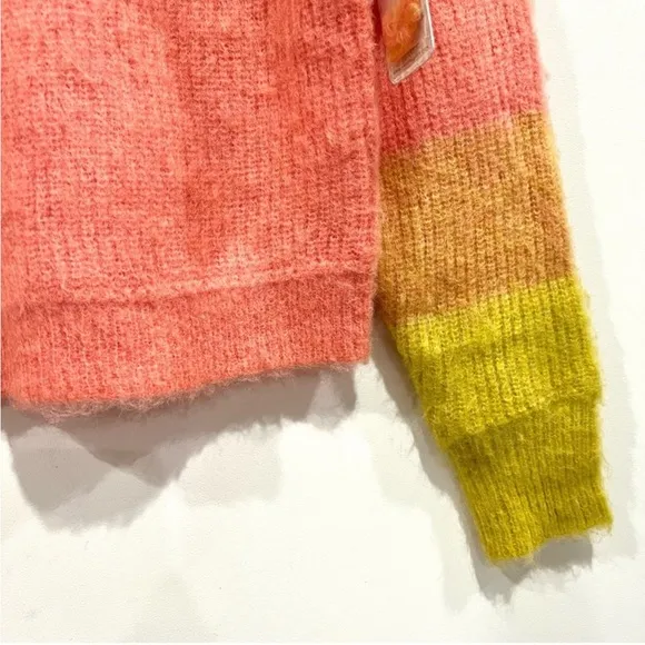 Free People Autumn Sky Stripe Sweater