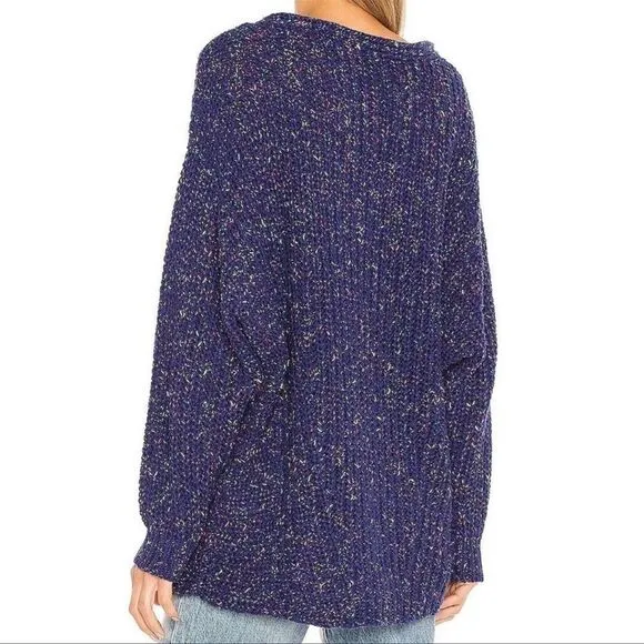 Free People Neon Lights Chunky Sweater