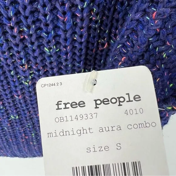 Free People Neon Lights Chunky Sweater