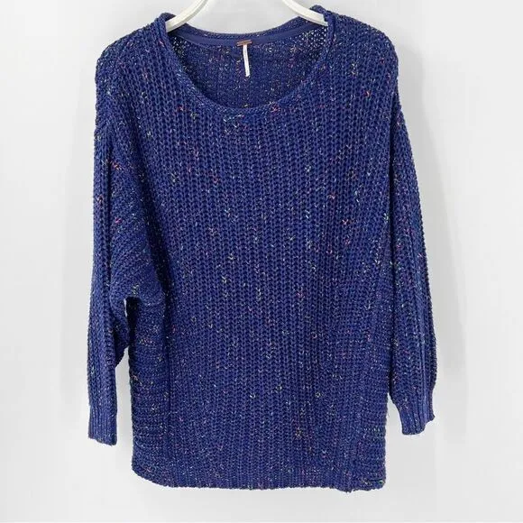 Free People Neon Lights Chunky Sweater