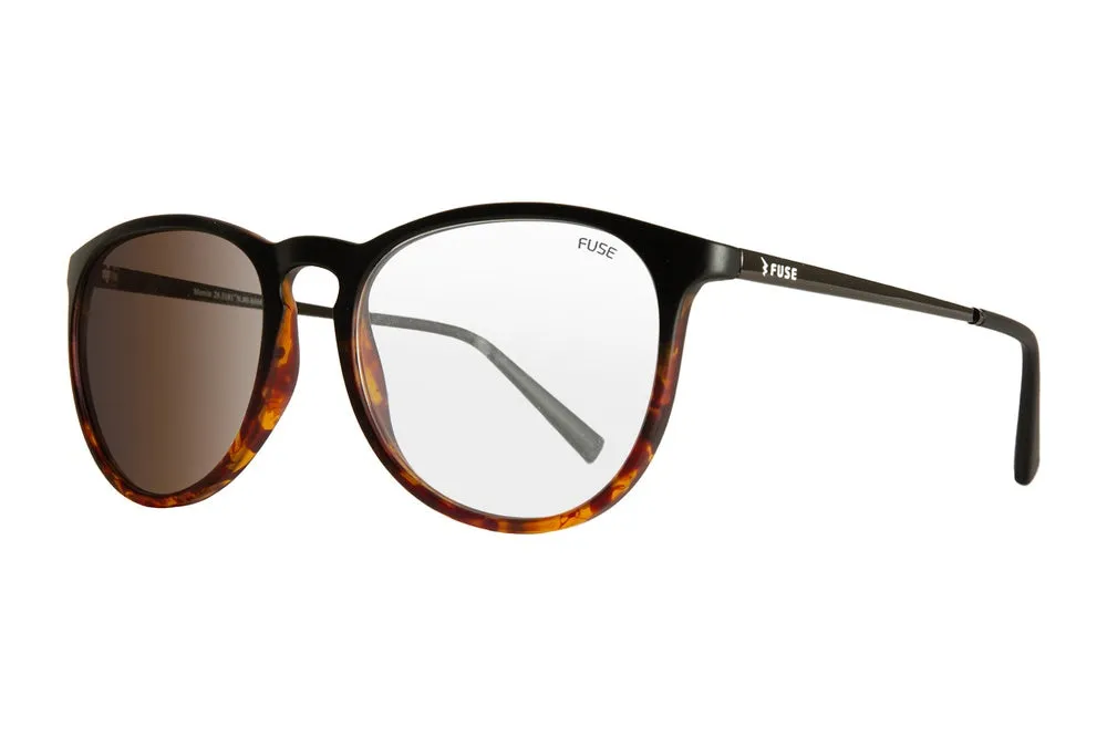 Fuse Prescription Merritt Sunglasses | Matte Black Tortoise Fade
