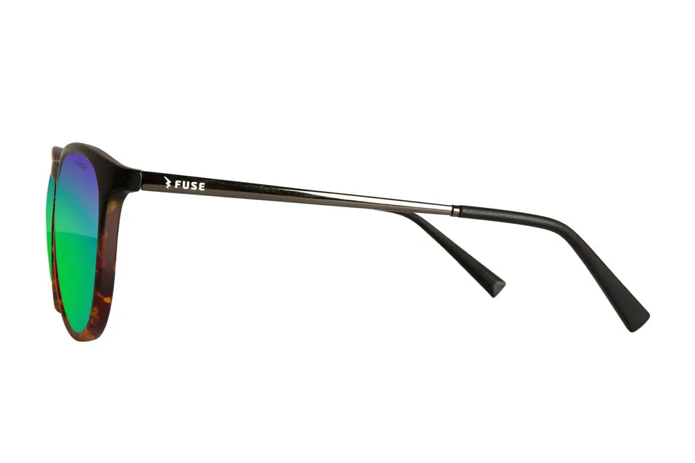 Fuse Prescription Merritt Sunglasses | Matte Black Tortoise Fade
