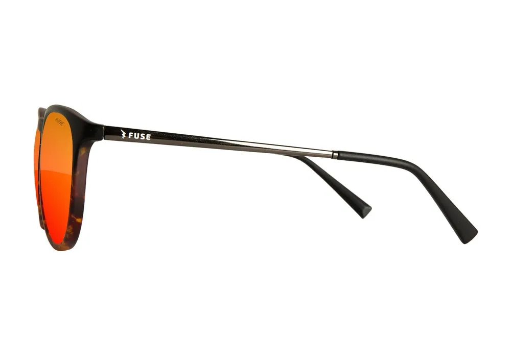 Fuse Prescription Merritt Sunglasses | Matte Black Tortoise Fade
