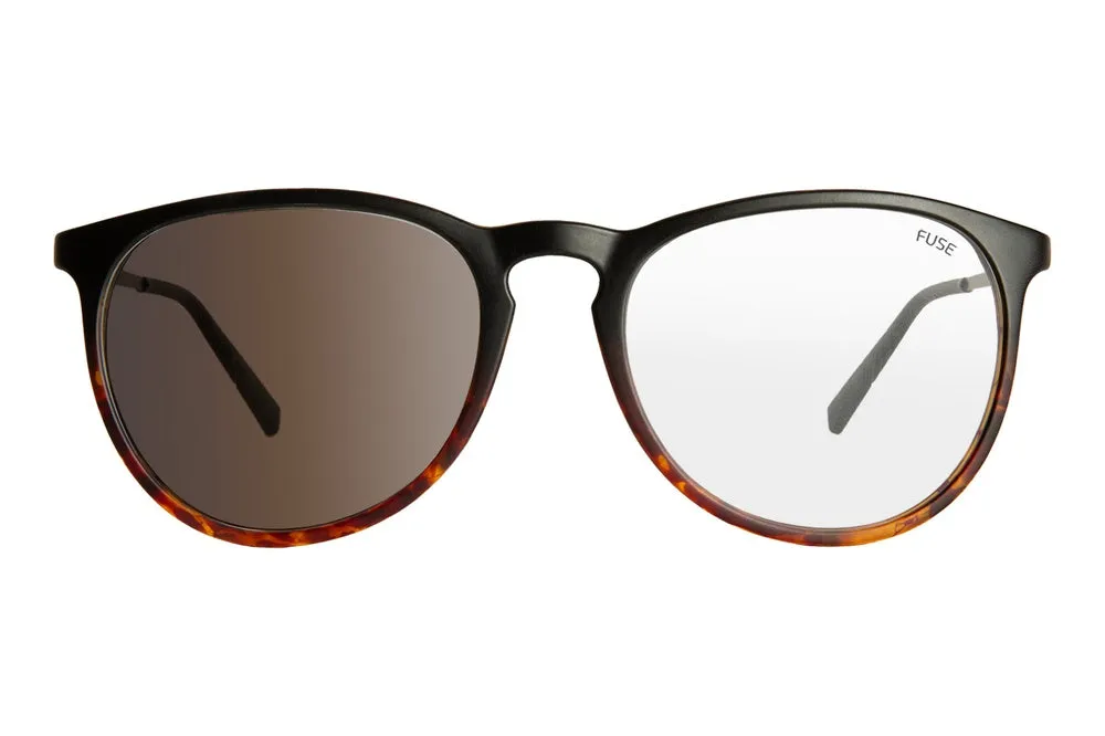 Fuse Prescription Merritt Sunglasses | Matte Black Tortoise Fade
