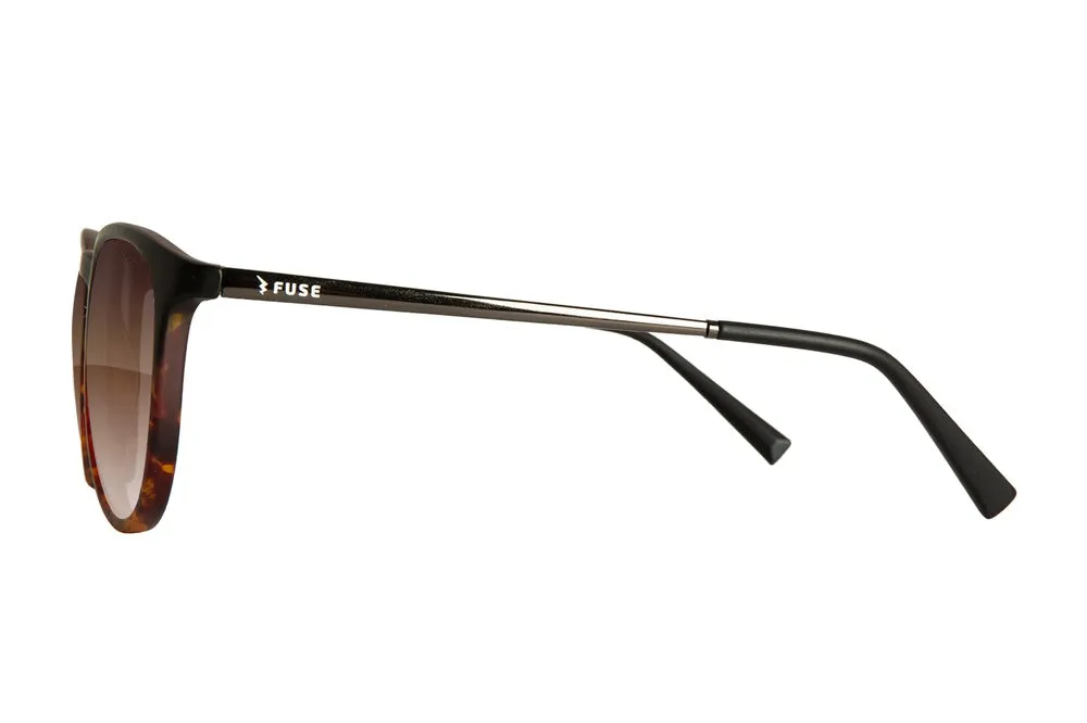 Fuse Prescription Merritt Sunglasses | Matte Black Tortoise Fade