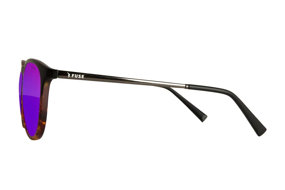 Fuse Prescription Merritt Sunglasses | Matte Black Tortoise Fade