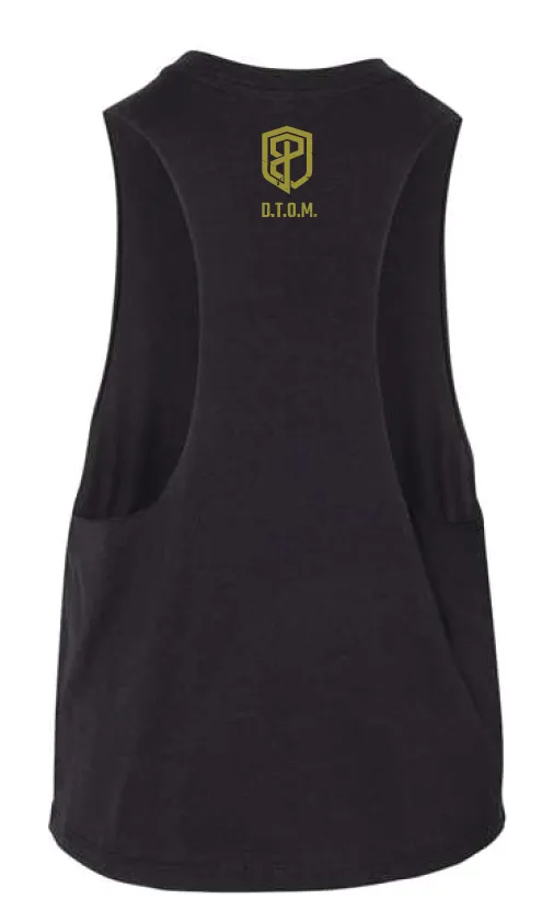 Gadsden Flag Elevate Crop (Don't Tread On Me-Black)