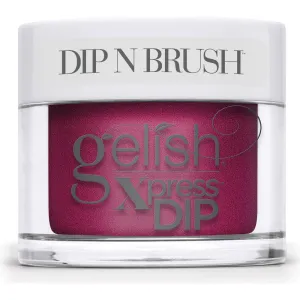 Gelish Xpress Dip N Brush Powder - A Fuzzy Feeling Collection Sleighing In Style Dip Powder / 1.5 oz.