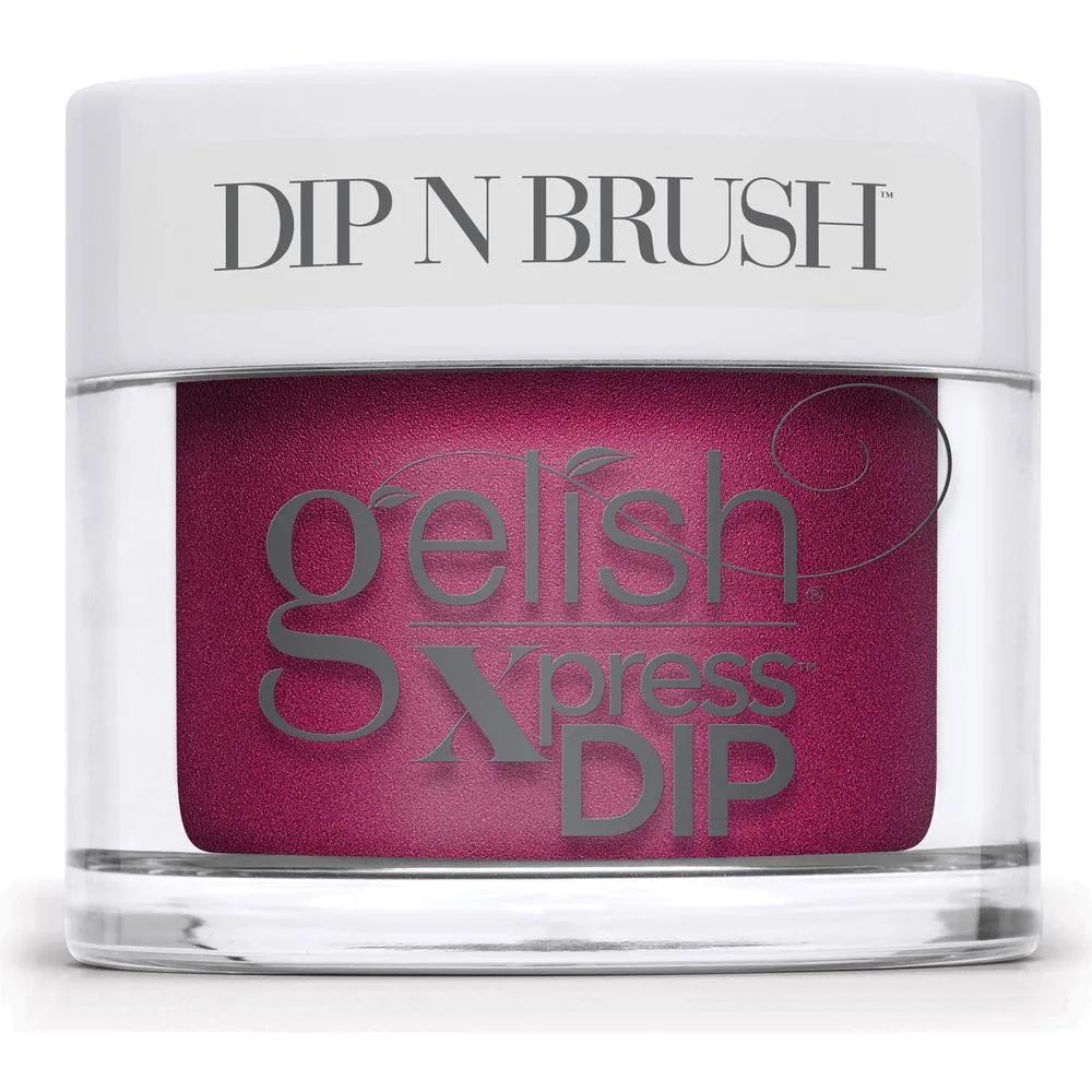 Gelish Xpress Dip N Brush Powder - A Fuzzy Feeling Collection Sleighing In Style Dip Powder / 1.5 oz.