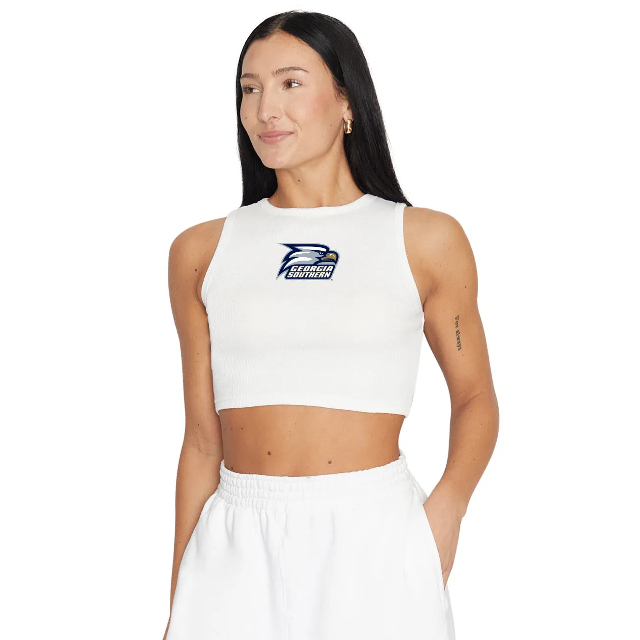 Georgia Southern Touchdown Ribbed Tank