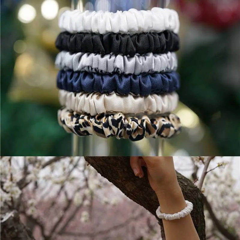 Get 5pieces skinny silk scrunchies sample for testing?