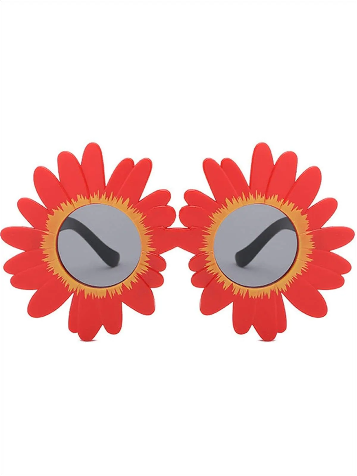 Girls Round Flower Sunglasses